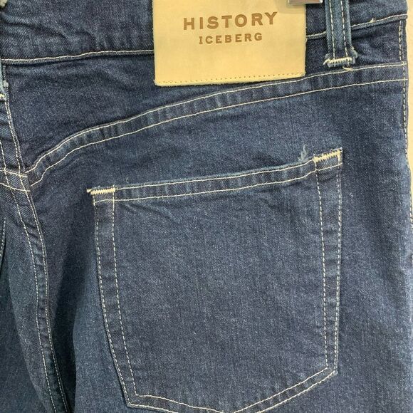 Vintage Design History Iceberg Scooby Blue Jeans with Embroidery - Picture 8 of 16